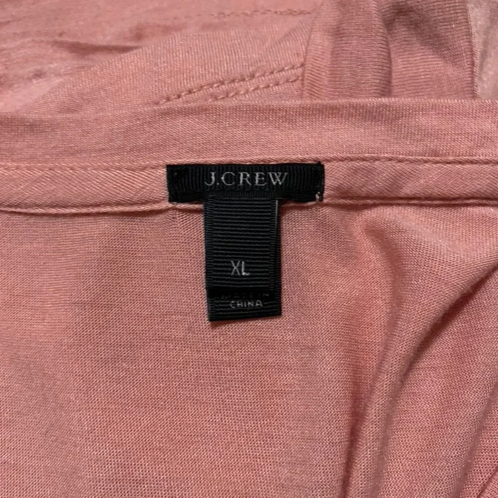 J Crew dusty rose lightweight tee - Size XL